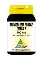 Snp Teunisbloem And Borage Omega 7 700 Mg Capsules