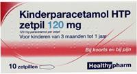 Healthypharm Kinderparacetamol Zetpil 120mg