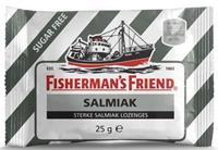 Fishermans Friend Salmiak Sterke Salmiak Lozenges Suikervrij Zwart/Wit