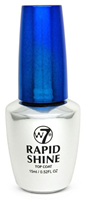 W7 Cosmetics Top Coat Nail Treatment Rapid Shine 15ml
