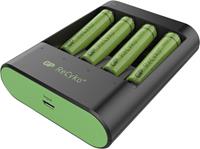 gpbatteries GP Batteries U421 Batterijlader Incl. oplaadbare batterijen NiMH AA (penlite), AAA (potlood)
