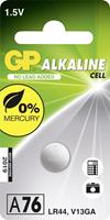 gpbatteries GP Batteries AG13 Knopfzelle LR 44 Alkali-Mangan 110 mAh 1.5V S161651