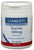 Lamberts Taurine 500 mg 60 vcaps