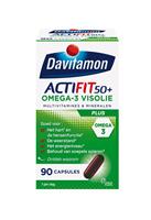 Davitamon Actifit 50 Plus Omega-3 Visolie Capsules 90st