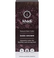 Khadi Haarkleur Dark Brown (100g)