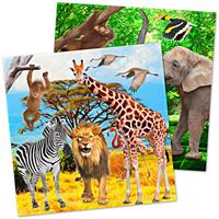 Folat servetten safari junior 33 cm papier 20 stuks