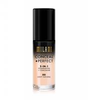 Milani Foundation + Concealer 2 in 1 Conceal + Perfect Light Natural 00