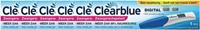 Clearblue zwangerschapstest met conceptie indicator, -