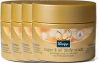 4x Kneipp Sugar&Oil Body Scrub Beauty Secret 220 gr