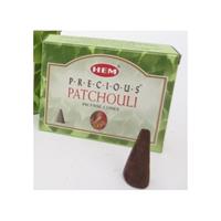 Hem Wierook 10 kegeltjes Patchouli wierook - Wierookstokjes