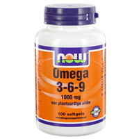 NOW Foods Omega 3-6-9 - NOW - 100 softgels