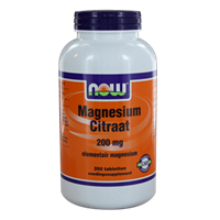 NOW
Foods Magnesium Citraat 200mg NL - 250
tabletten