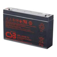csbbattery CSB Battery HRL 634W Loodaccu 6 V 8.4 Ah Loodvlies (AGM) (b x h x d) 151 x 99 x 34 mm Kabelschoen 6.35 mm Onderhoudsvrij, Geringe zelfontlading