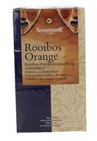 Sonnentor Rooibos en sinaasappel thee builtjes bio 20st