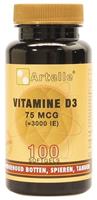 Artelle Vitamine D3 75mcg Softgels 100st