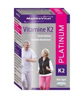 Mannavital Vitamine k2 platinum 60 Capsules