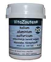 Vita Reform Kalium aluminium sulfaat celzout 20/6 120tab