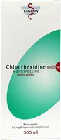 Fagron Chloorhexidine mondspoeling 0.05%