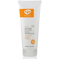 SPF 30 - Green People Sun Lotion Scent Free - 200 ml