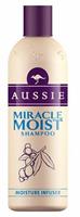 Aussie Miracle Moist Shampoo for Dry and Frizzy Hair 300ml