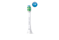 Opzetborstel voor elektrische tandenborstel Philips HX9004/10 4 stuk(s) Wit