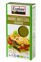 Explore Cuisine Lasagne aus grünen Linsen bio (250g)