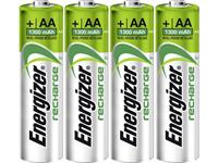 Energizer Universal HR06 Oplaadbare AA batterij (penlite) NiMH 1300 mAh 1.2 V 4 stuk(s)