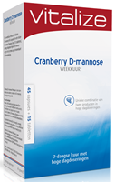 Vitalize Cranberry D-mannose Weekkuur Capsules & Tabletten