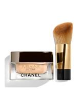 Chanel SUBLIMAGE LE TEINT teint crème #B20 pot en verre et pinceau
