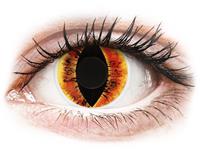 Maxvue Vision ColourVUE Crazy Lens Saurons Eye - zonder sterke (2 lenzen)