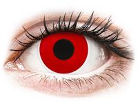 Maxvue Vision ColourVUE Crazy Lens Red Devil - zonder sterke (2 lenzen)