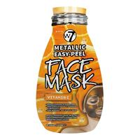 W7 Metallic Easy-Peel Face Maske - Vitamin C (3 Stück)