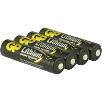 GP Batteries 1x4 GP Lithium Micro 1,5V AAA 07024LF-C4