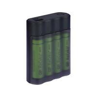 gpbatteries GP Batteries Charge Anyway X411 Batterijlader Incl. oplaadbare batterijen NiMH AAA (potlood), AA (penlite)