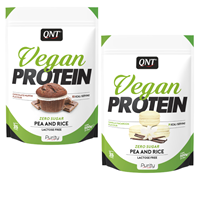 QNT Vegan Protein - 500 gram - Chocolate Muffin