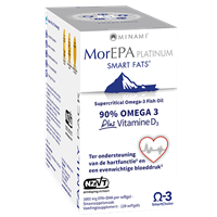 Minami Morepa platinum omega 3 plus vitamine d3 120 softgels