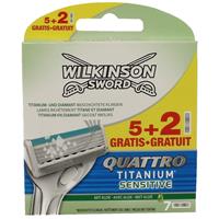Wilkinson Quattro Titanium Sensitive Scheermesjes