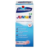 Davitamon Junior 1-3 Aardbei Smelttabletten