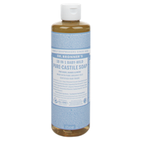 dr.bronner's Dr. Bronner's - Pure Castile Liquid Soap Baby Mild 475 ml