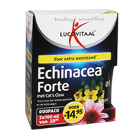 Lucovitaal Echinacea Forte met Cat's Claw Duopack