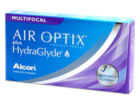 Alcon AIR OPTIX plus HydraGlyde Multifocal 3er Box Addition LO(MAX ADD+1,25)