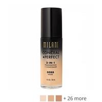 Milani Conceal&Perfect 2-in-1 Foundation and Concealer 10A Hazelnut - Medium tot donkere huid, neutrale ondertoon.
