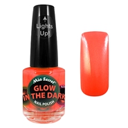 Mia Secret Glow In The Dark Nagellak Orange Pop