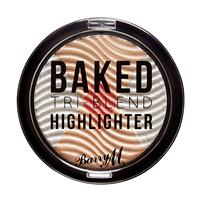 Barry M Tri-Blend Baked Highlighter Silver Solstice