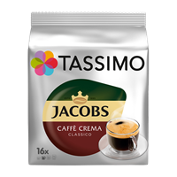 TASSIMO Kaffee »Jacobs Caffè Crema Classico 16 T-Discs«