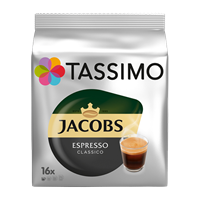 TASSIMO Kaffee »Jacobs Espresso Classico 16 T-Discs«