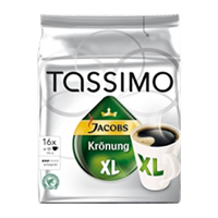 TASSIMO Kaffee »Jacobs Krönung XL 16 T-Discs«