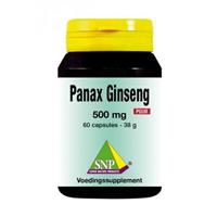 Snp Panax Ginseng 500 Mg Puur (60ca)