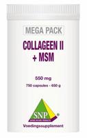 SNP Collageen ii + msm megapack 750 Capsules