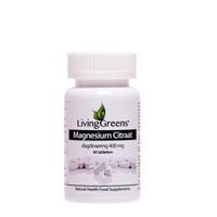 Livinggreens Magnesium Citraat 400 Mg (60tb)